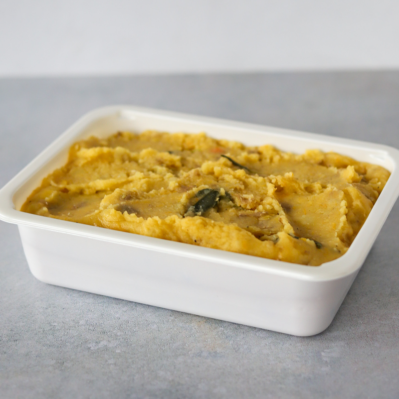 Brown Butter & Sage Mashed Butternut Squash and Potatoes