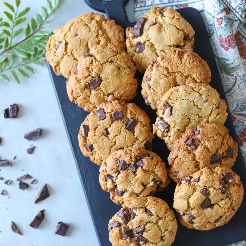 Tahini Chocolate Chip Cookie