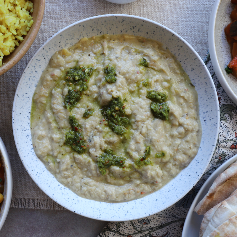 Green Chile Baba Ganoush
