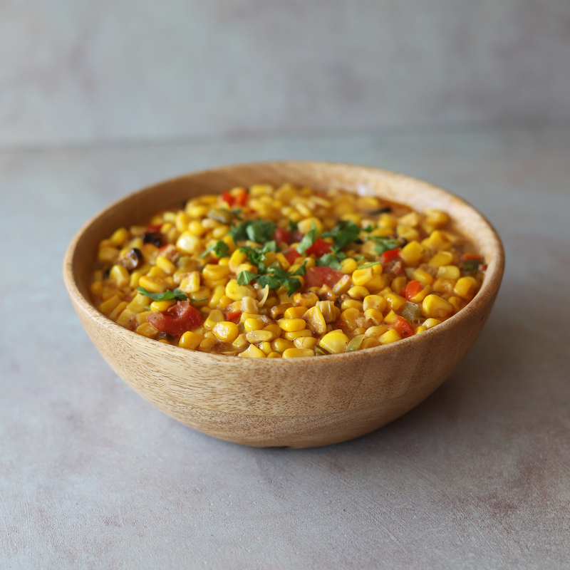 Maque Choux (Roasted Cajun Corn)
